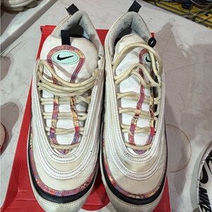 Nike Air Max 97 with White and Red Accents